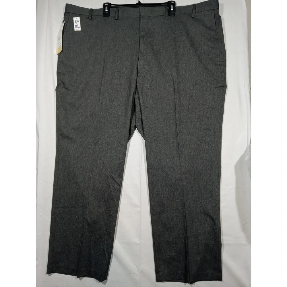 JM Haggar  Premium Stretch Suit  Separate  Dress Pants Men's  50x29 Dk Gray $120